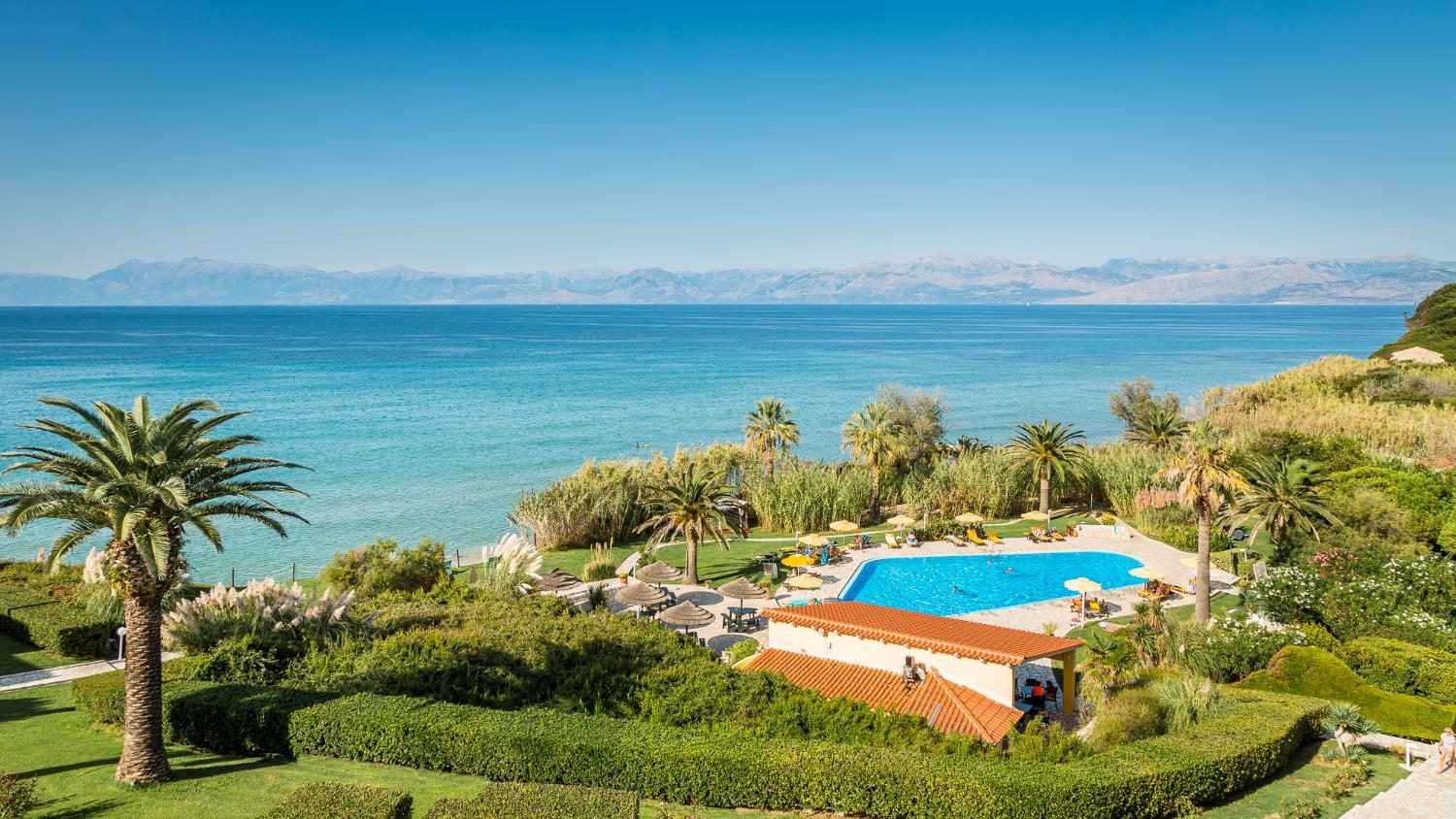 Hotel with all-inclusive - Ibiscus Corfu Hotel