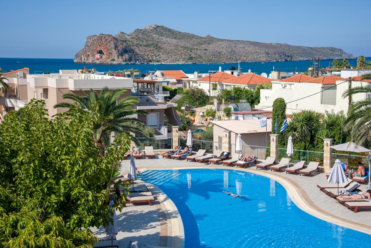 Hotel with all-inclusive - Isida Hotel Agia Marina
